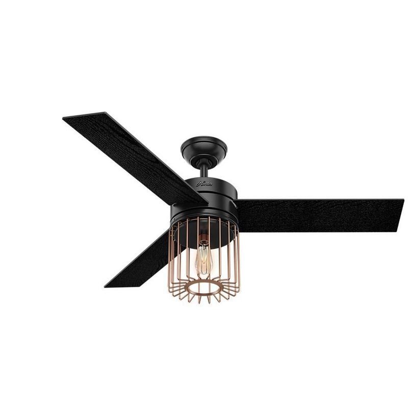 52" Ronan Ceiling Fan with Light with Handheld Remote - Hunter Fan, 1 of 13