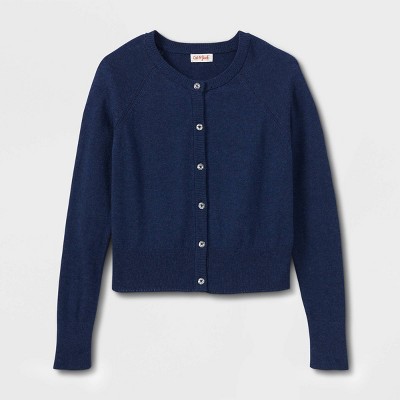 Navy on sale cardigan sweater