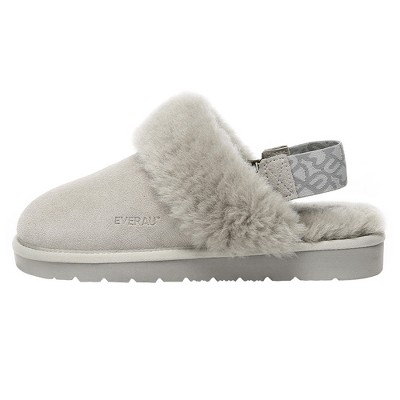 Women Removable Strap Slingback Slippers - Pelican