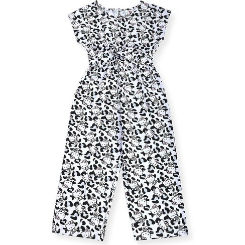Black and white one piece jumpsuit clearance
