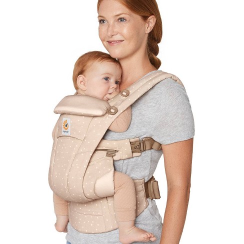 Ergobaby Omni Dream All Carry Positions Soft Touch Cotton Baby Carrier For Newborn To Toddler Natural Dots Target