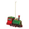 Glittered Glass Train Ornament (Set of 6) - 2 of 4