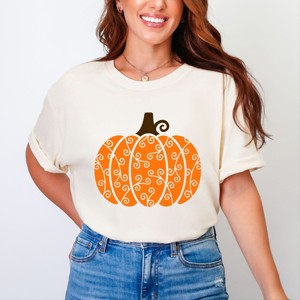 Simply Sage Market Pumpkin Swirl Garment Dyed Tee - 1 of 4