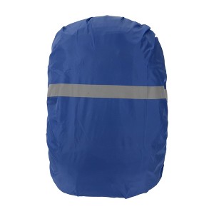 Unique Bargains Waterproof Rain Backpack Cover Polyester for Outdoor Hiking Riding XS Deep Blue - 1 of 4