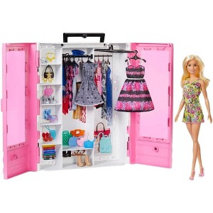 Barbie Fashionistas Ultimate Closet with Doll - 1 of 4