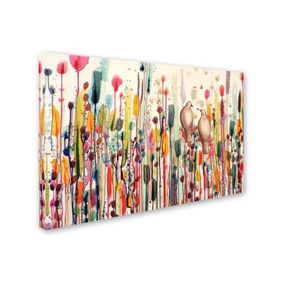 Trademark Fine Art -Sylvie Demers 'L'un Pour L'autre' Canvas Art