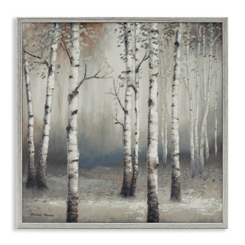 Stupell Industries Birch Trees with Misty Haze, 12" x 12" - image 1 of 4