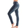 Just Love Denim Wash Ripped Jeggings for Women - 2 of 3
