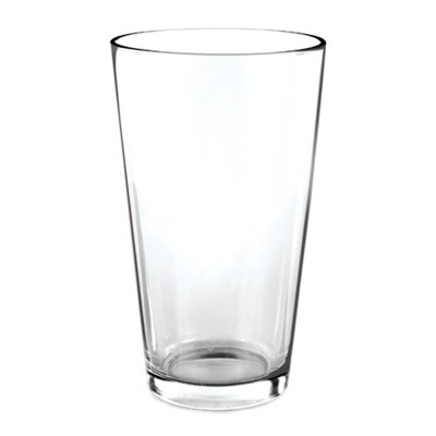 True Pint Glasses, 16 Ounce Beer Glass, IPA, Pale Ale, Pilsner, or Lager Glasses, Basic Beer Glass, Clear, Set of 1
