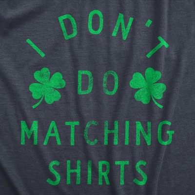 Мужские футболки Crazy Dog T-Shirts, Inc. Mens Funny T Shirts I Dont Do Matching Shirts St Patricks Day Shirt for Guys - Crazy Dog Men's T Shirt for Saint Patrick's Day Navy S — фото 2