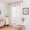 Deconovo Grommet White Semi Sheer Curtains Set of 2 - 2 of 4