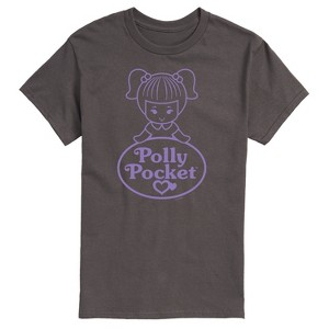 Men's - Polly Pocket - Logo And Doll Short Sleeve Graphic T-Shirt - 1 of 4