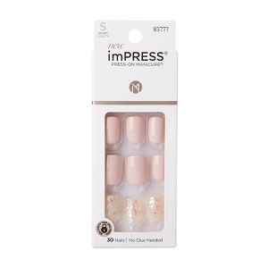 Kiss imPRESS Press-On Manicure Fake Nails - Dorothy - 30ct - 1 of 4