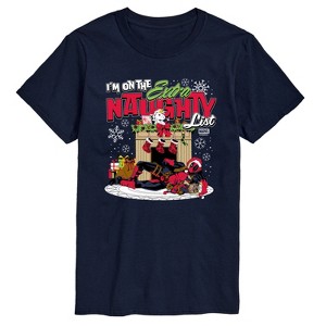 Men's - Marvel - Deadpool Extra Naughty Short Sleeve Graphic T-Shirt - 1 of 3