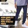 Ultra Performance Mens 3 Pack Joggers | Mens Marled Colored Athletic Bottoms with Pockets - 3 of 4