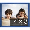 PosterPalooza | Photo Size Classic Modern Blue Frame - UV Acrylic, Foam Board Backing, Hanging Hardware - 2 of 4