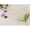 Anna-Kaci Classic Vintage 3Pcs Hat Pin Set with Rhinestone Teardrop and Pearl Accents for Scarves Lapels and Hat Accessories - 3pcs Rhinestone - 3 of 4
