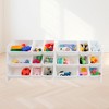 UNiPLAY 6 Tier Toy Storage Organizer with  Removable Bins - 3 of 4