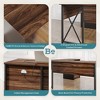 Bestier Lift Top L-Shaped Desk with Monitor Stand - 4 of 4