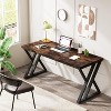 NicBex Industrial Minimalist Executive Desk Office Computer Desk with Sturdy Metal Legs,Heavy Duty Business Conference Table for Office,Studio - 3 of 4