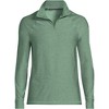 Lands' End Men's UPF 50 Cooling Quarter Zip Mock Neck Rash Guard Shirt - 3 of 4