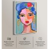 Art Remedy Violeta s Hair with Flowers Beach Life Inspired Wall Art Framed - 3 of 4
