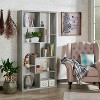 70.98" Crusiton Versatile Bookcase Vintage Gray Oak - miBasics - 2 of 4