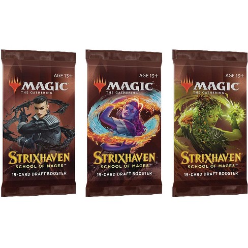 Magic the Gathering 3 Packs MTG Draft Booster Pack Lot MTG Strixhaven - image 1 of 2