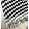Olive & Linen Striped Terry Bath Towel - 3 of 4