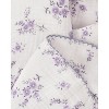 MiniMoi Baby Girls "Abigail" Cotton Swaddle Blanket Lavender One Size - 3 of 4