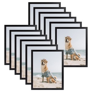 Golden State Art 11x14 MDF Picture Frame 0.71 Inch Thickness for 8x10 Picture - Pack of 12 - 1 of 4