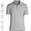 Lands' End Men's Short Sleeve Rapid Dry Active Polo Shirt - 3 of 3