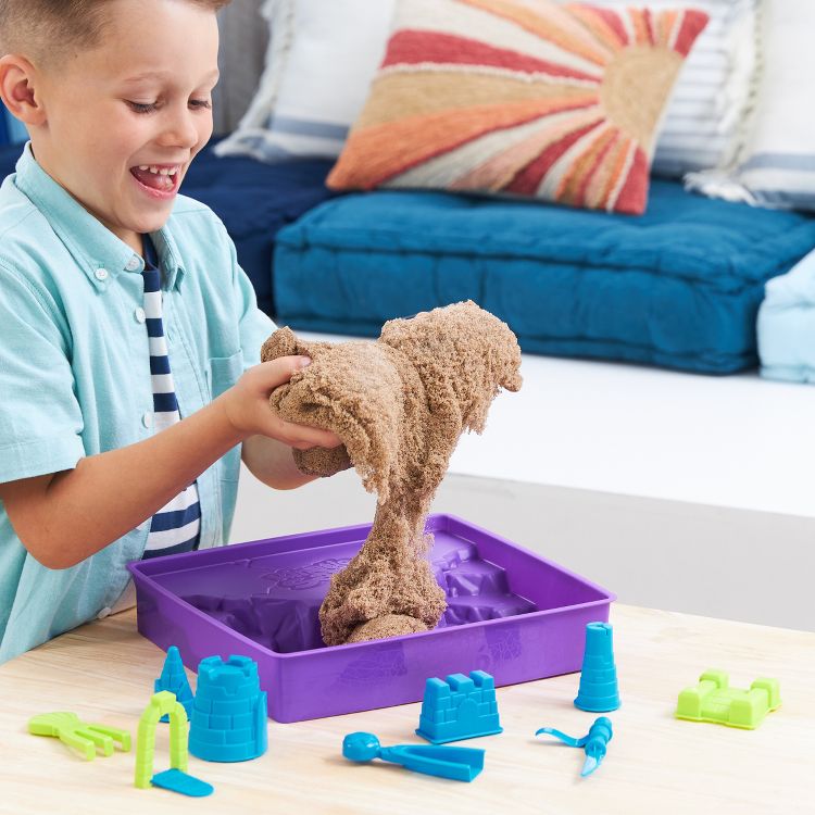 Kinetic Sand Beach Castle Playset, 5 of 10