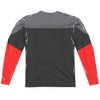 Men's Star Trek Tng Movie Science Uniform Front Back Print Long Sleeve Costume T-Shirt - 3 of 4