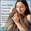Ultra Soft 300gsm Fleece Blanket - CGK Linens - 2 of 4