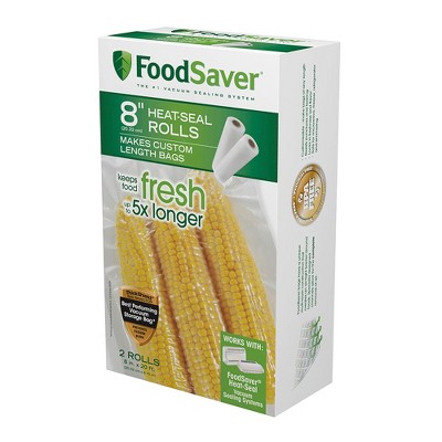 FoodSaver 2pk 8" x 20' Vacuum Seal Rolls