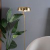 VYNXARIA 55"H all Corner Floor Lamp for Living Room, Bedroom Space Illumination, Spectra Floor Lamp,Gold outer and White inner - 3 of 4