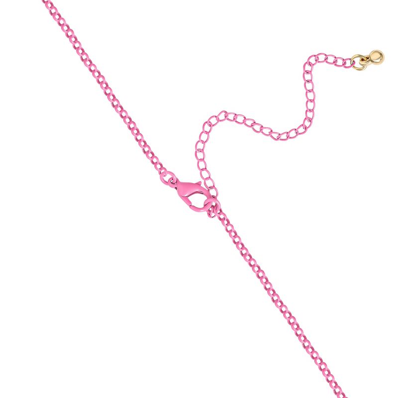 Sanrio Hello Kitty Girls Pave Fashion Jewelry Necklace - 16"+3" Necklace, Officially Licensed Authentic, 3 of 6