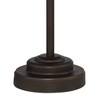 Regency Hill Rustic Farmhouse Desk Lamp 18 1/2" High with USB Dimmer Satin Bronze Metal Blond Mica Shade for Bedroom Living Room House Bedside Home - 4 of 4