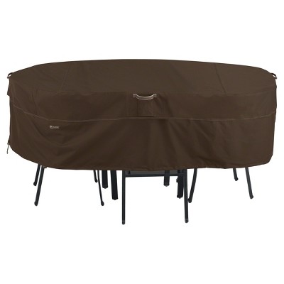 Madrona Table And Chair Cover Medium Dark Cocoa Classic Accessories