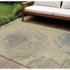 Beige Taupe And Gray Abstract Washable Indoor Outdoor Area Rug - 2 of 4