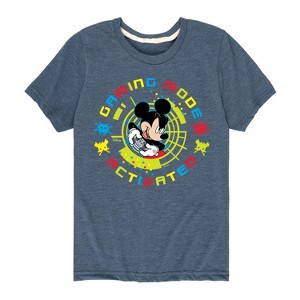 Boys' - Disney - Gaming Mode Activated Short Sleeve Graphic T-Shirt - 1 of 4