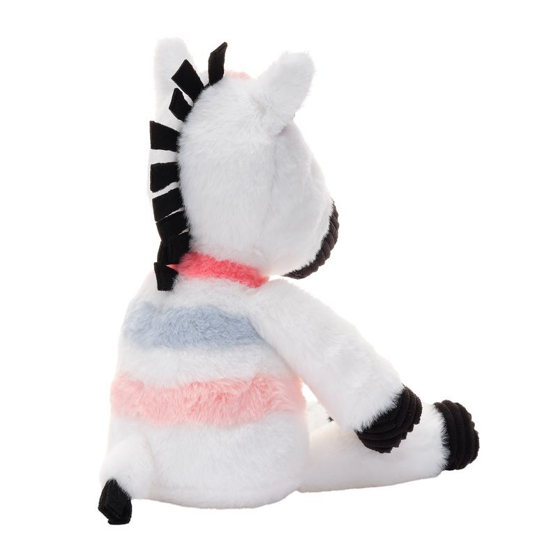 Lambs & Ivy Jazzy Jungle Plush Colorful Zebra Stuffed Animal Toy, 4 of 7