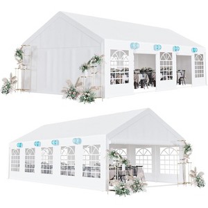 Outdoor Heavy Duty Party Tent, Heavy Duty Outdoor Wedding Tent with Large Roof - 1 of 4