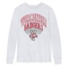 NCAA Wisconsin Badgers Toddler Boys' Long Sleeve T-Shirt - 2 of 3