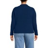Lands' End Women's Drifter Ribbed Collared Blazer Sweater - 2 of 3