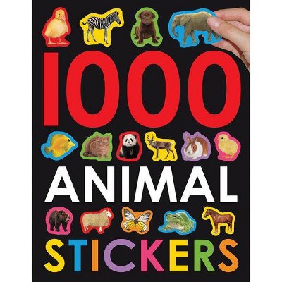 1000 Animal Stickers - (Sticker Activity Fun) by  Roger Priddy (Paperback)