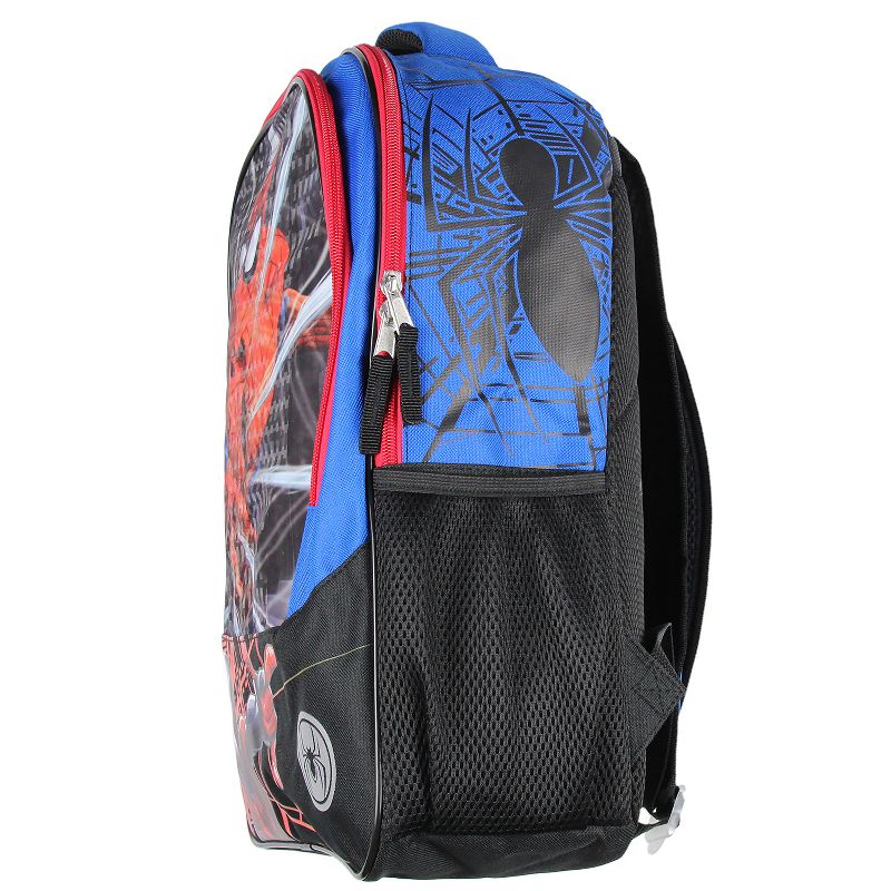 Marvel Spider-Man And Miles Morales Light-Up Web Slinger Travel Backpack 16" Multicoloured, 2 of 7