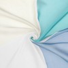 Elerevyo Women Contrast Color Square Large Satin Neck Scarves 27.6"x27.6" 1 Pc - 4 of 4