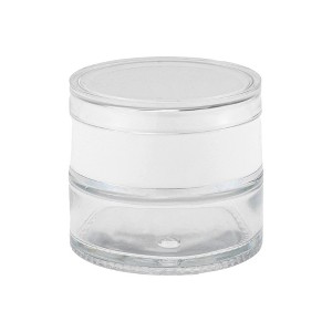 Unique Bargains Cylindrical Glass Dispensing Bottle for Bathroom 1 Pc - 1 of 4